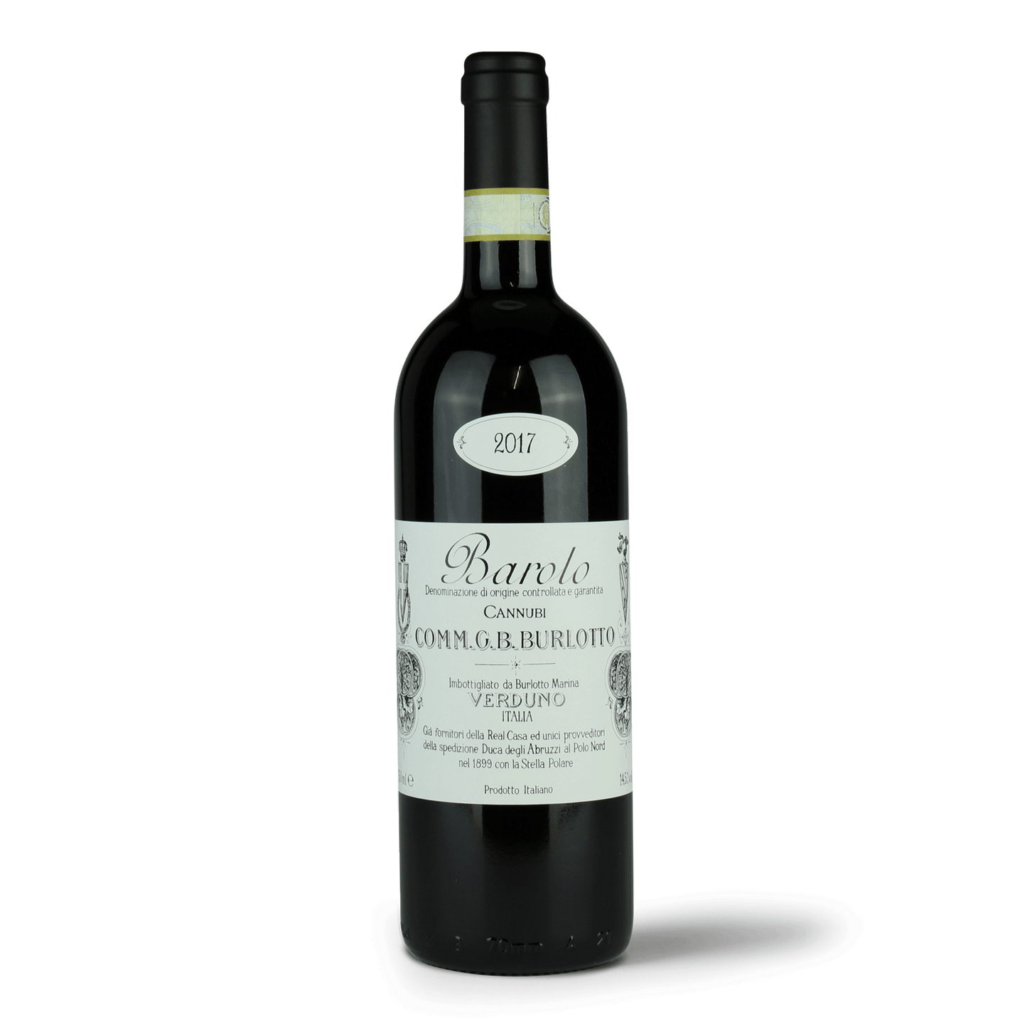 Barolo Wein Flasche 2017