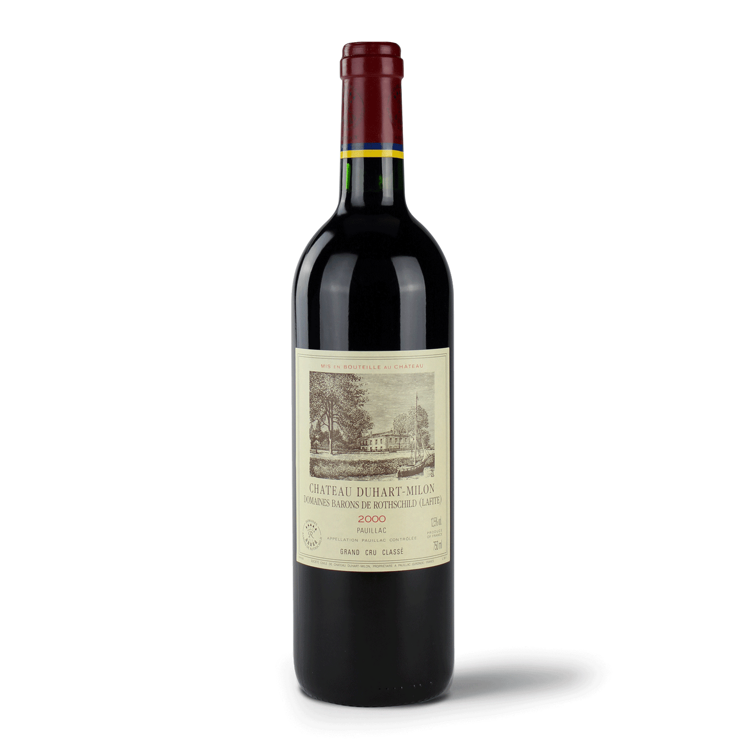 Flasche seltener Château Duhart-Milon Wein