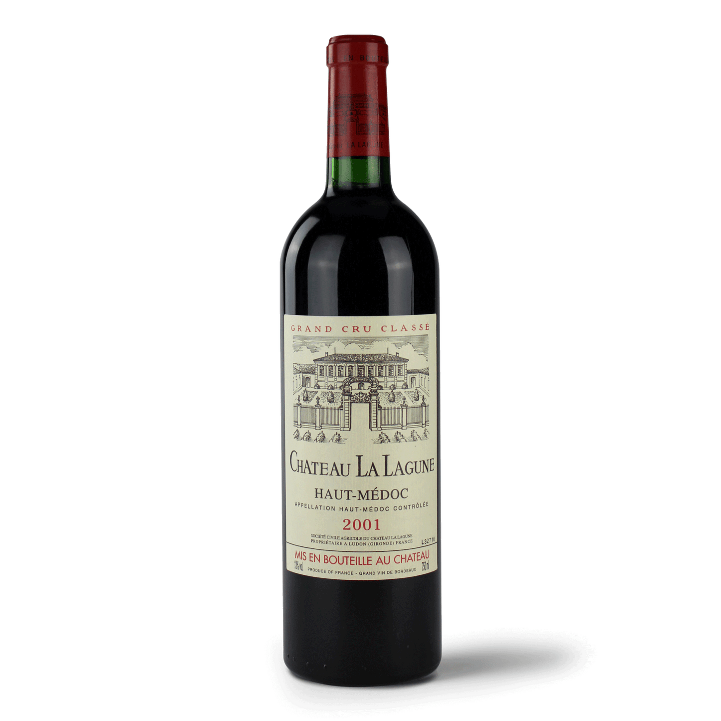 Flasche Chateau La Lagune 2001