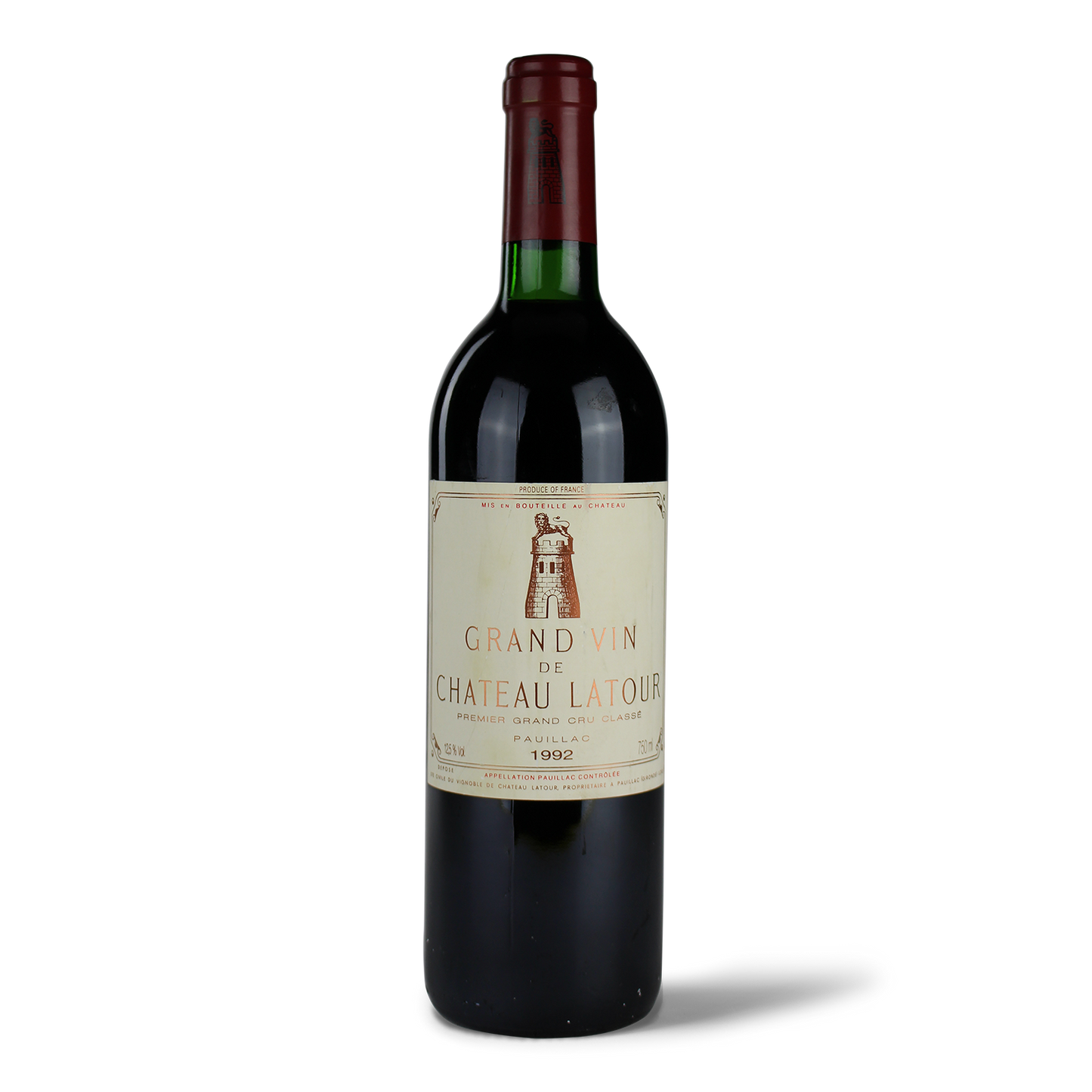 Flasche Chateau Latour Wein