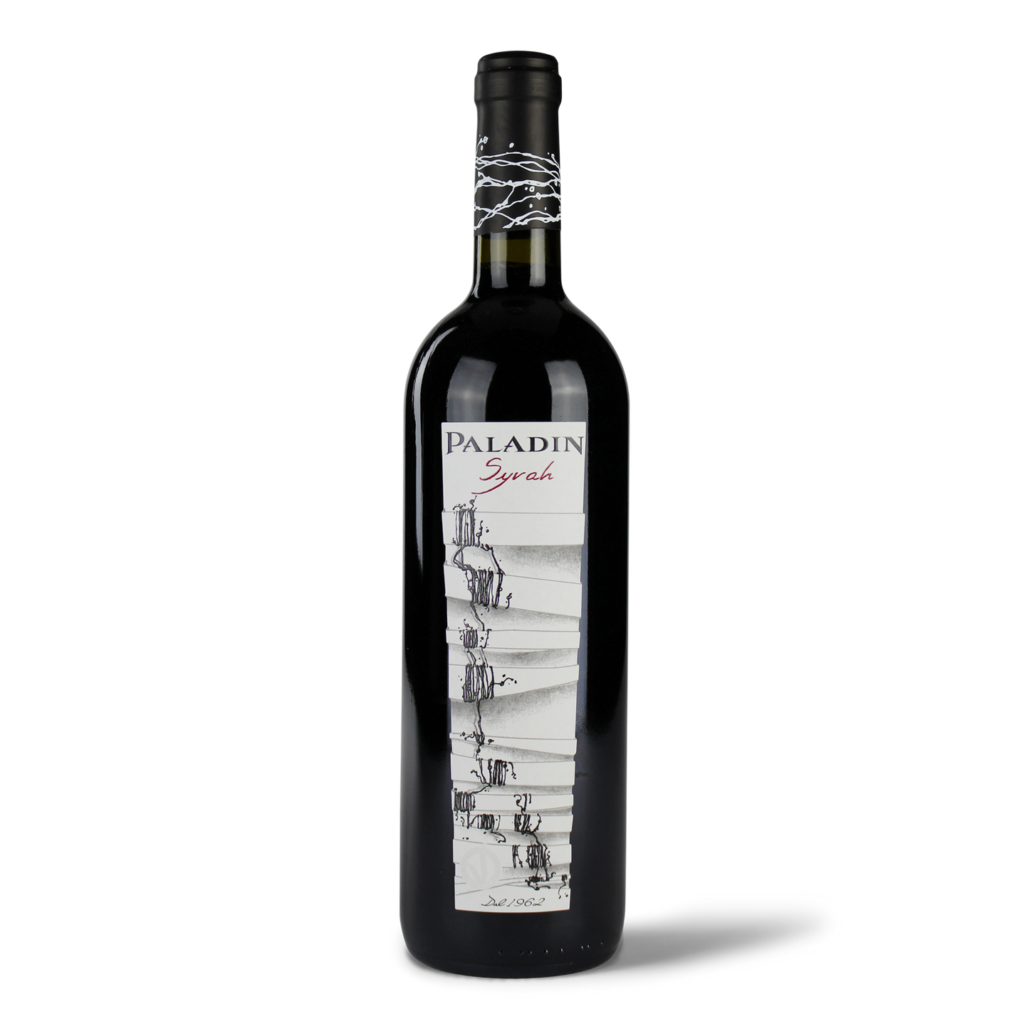 Weinflasche Paladin Syrah.