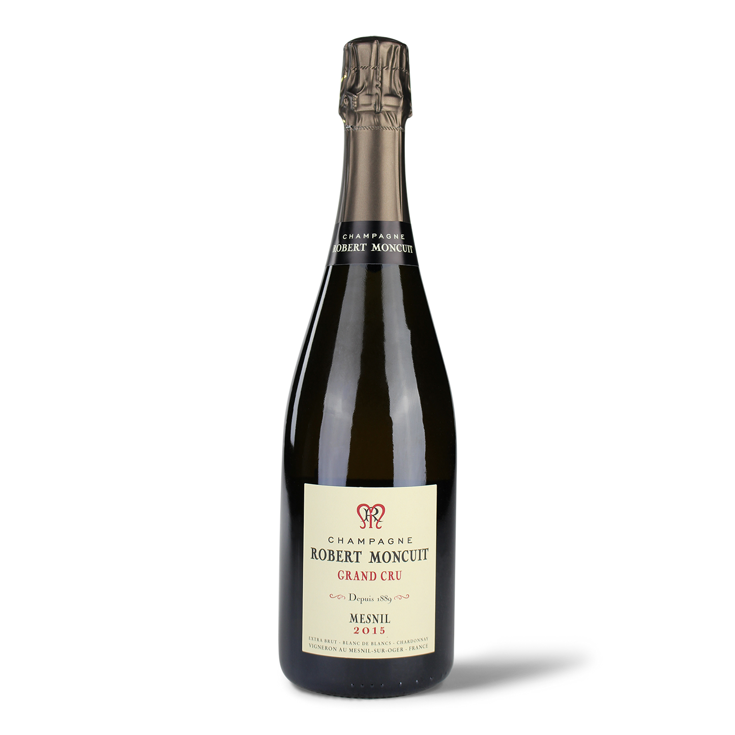 Robert Moncui Champagne Extra-Brut Blanc de Blancs Grand Cru 2015