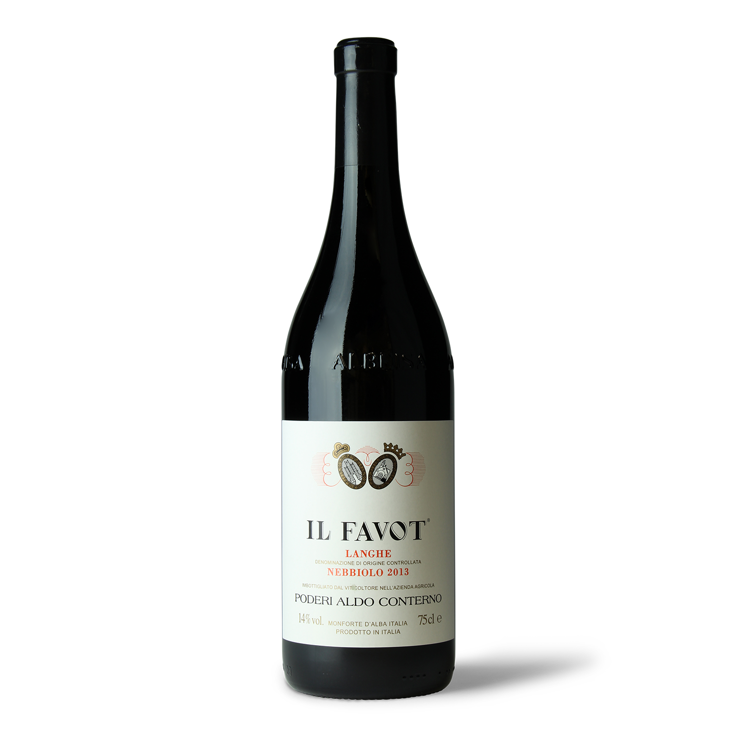 Weinflasche, Il Favot, Nebbiolo 2013.