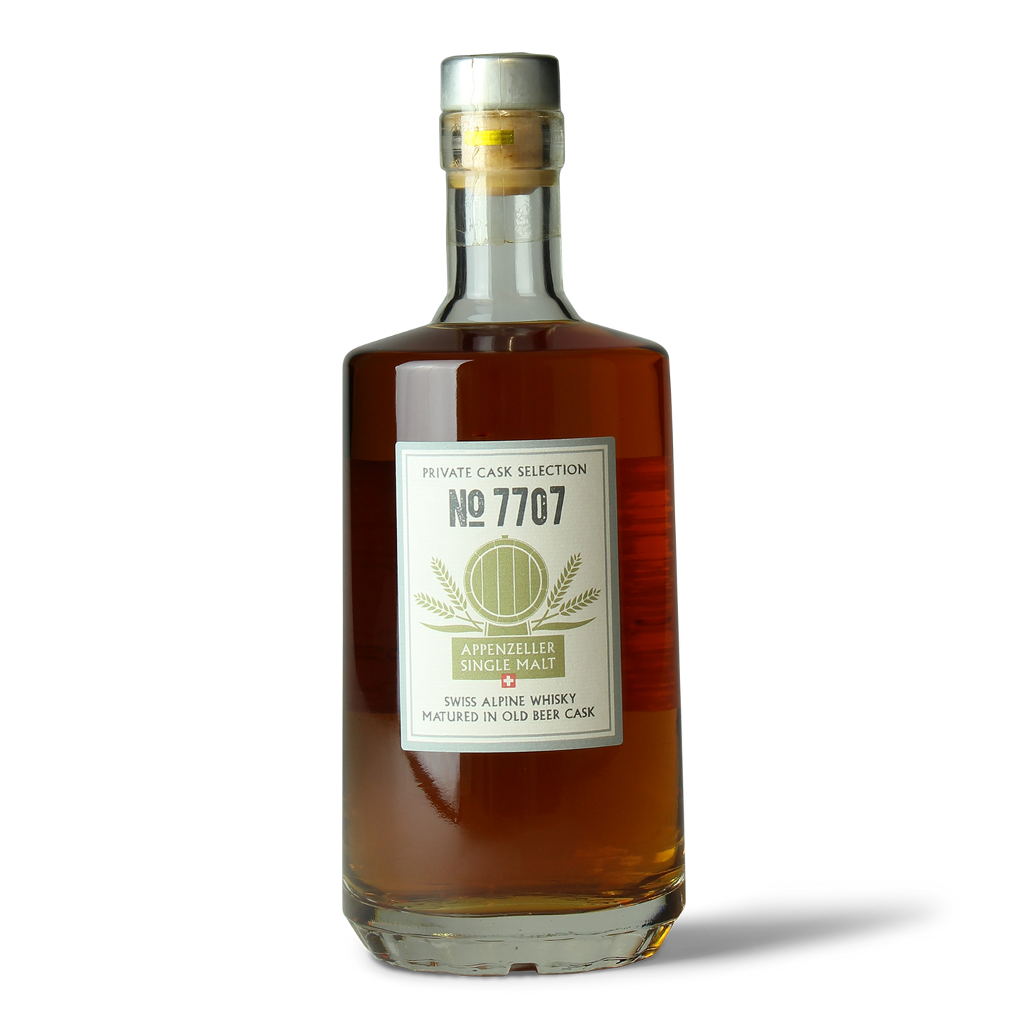 Flasche Appenzeller Single Malt Whisky.