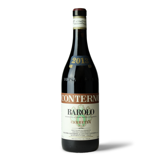 Flasche seltener Barolo-Wein 2013