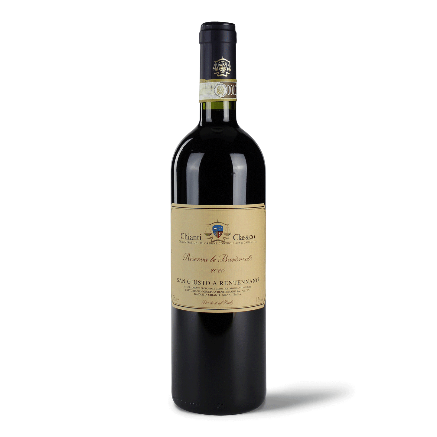 Weinflasche Chianti Classico 2020.