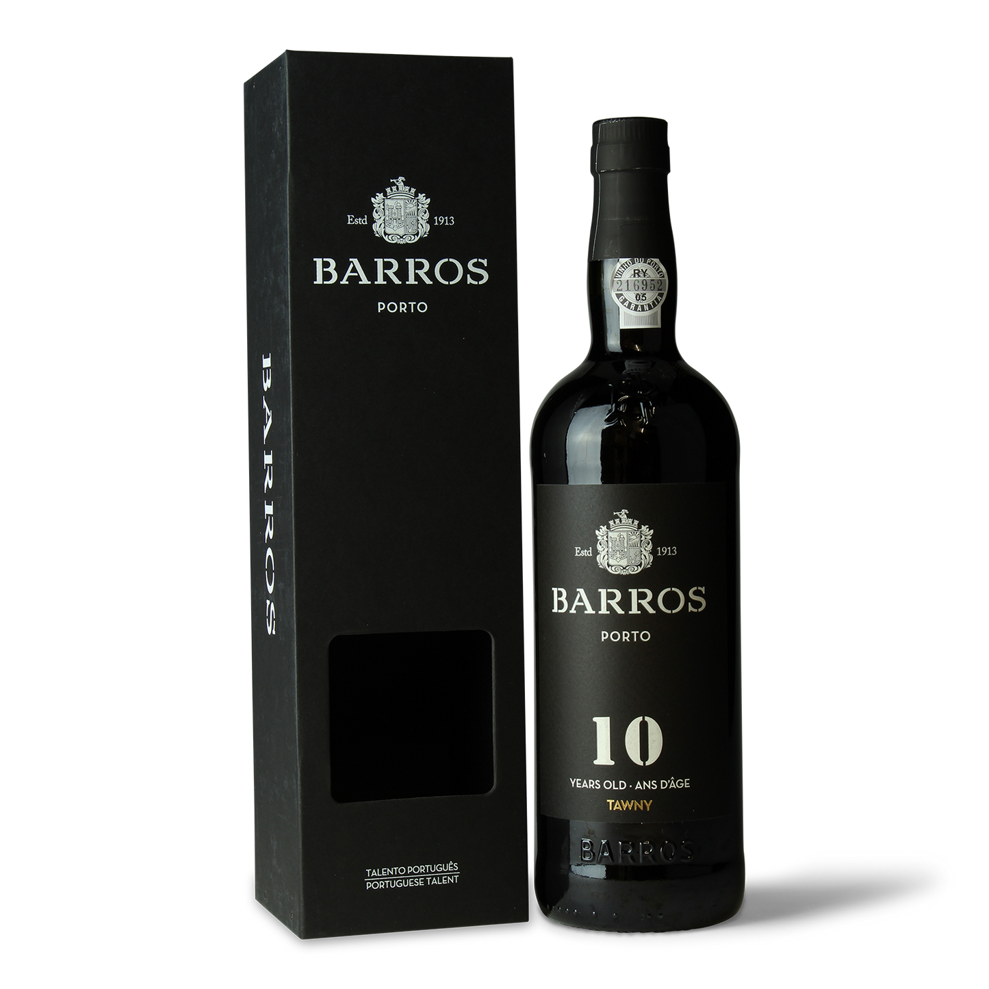 Barros Porto 10 Jahre Flasche.