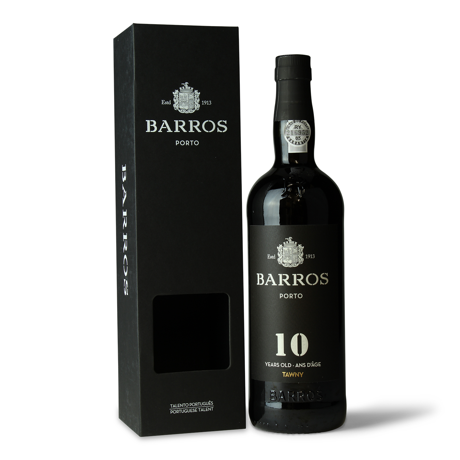 Barros Porto 10 Jahre Flasche.