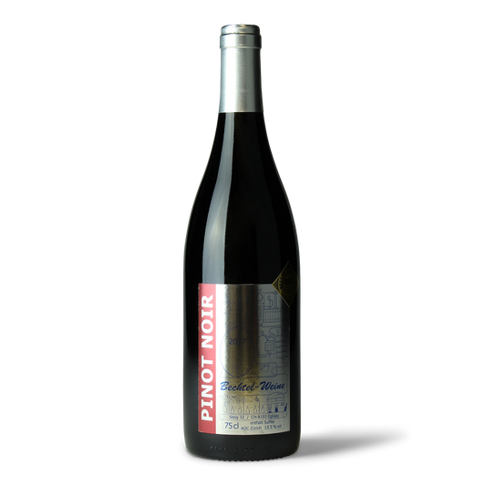 Flasche Bechtel Pinot Noir Wein