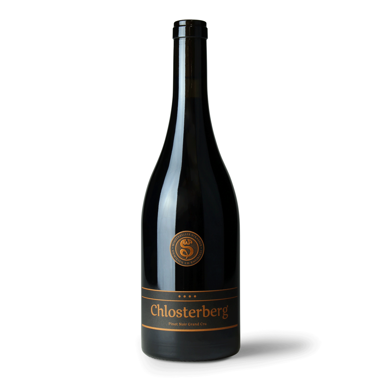 Weinflasche Chlosterberg Pinot Noir.