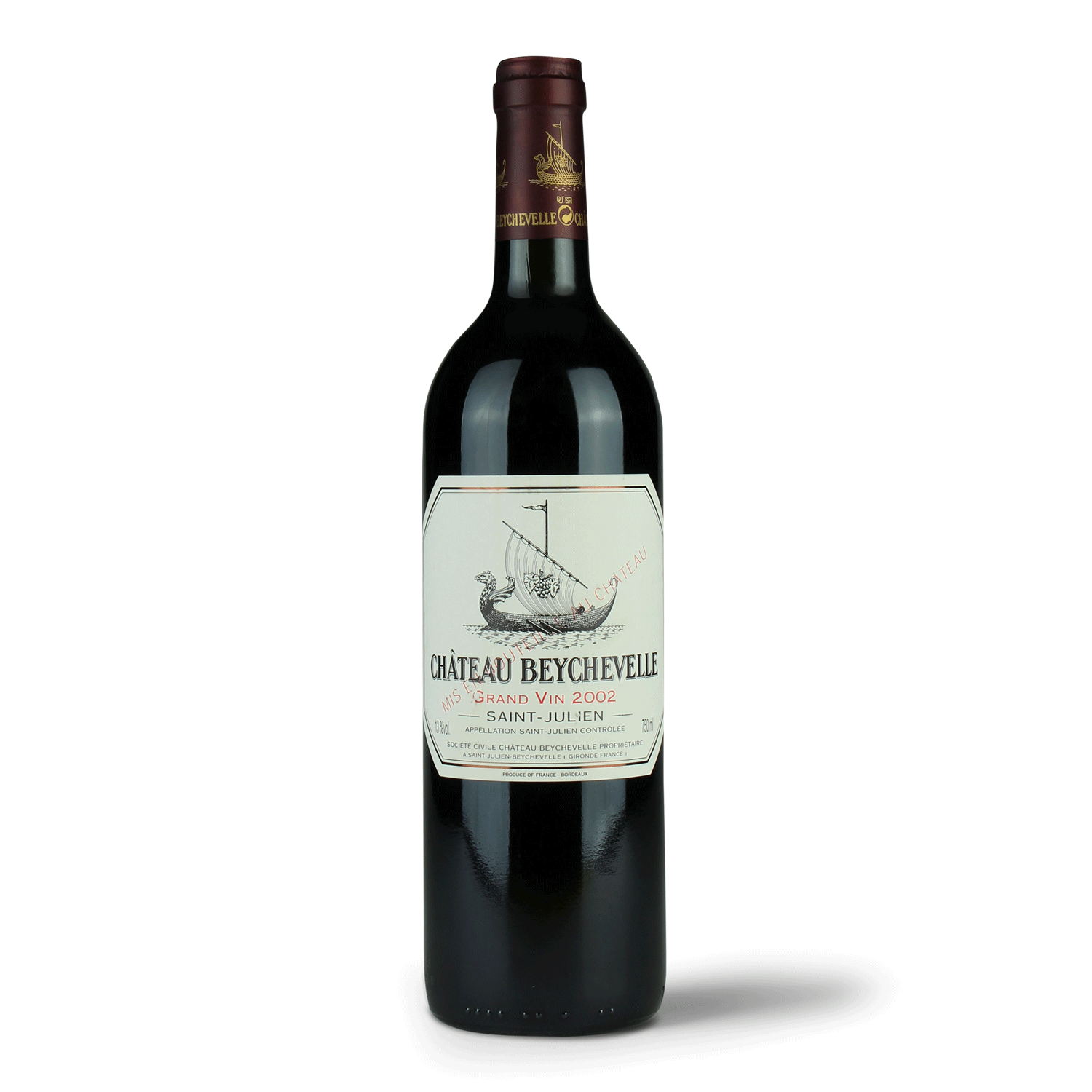 Flasche Château Beychevelle Wein