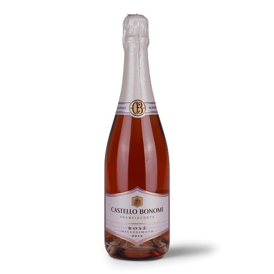 Flasche Castello Bonomi Rosé Franciacorta.