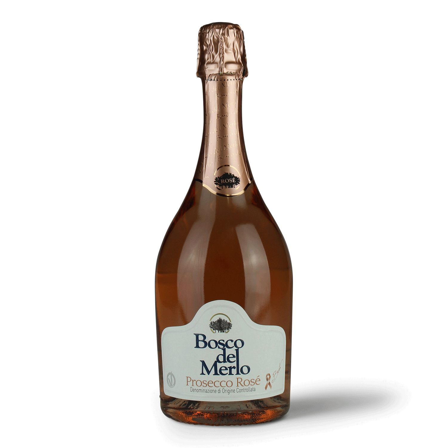 Prosecco Rosé Flasche Bosco del Merlo