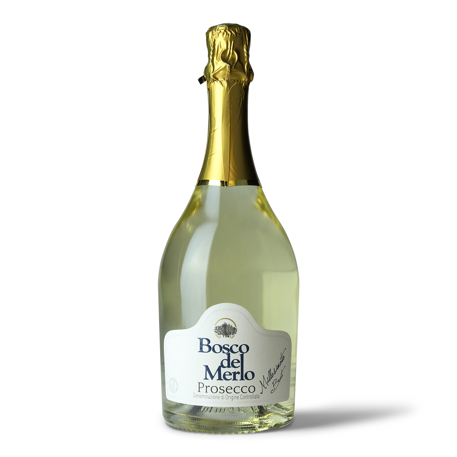 Prosecco-Flasche Bosco del Merlo