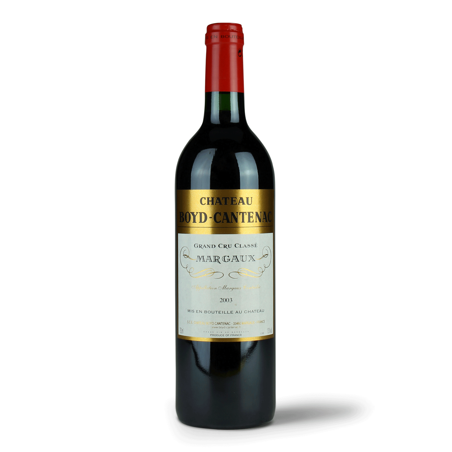 Flasche seltener Bordeaux-Wein Margaux