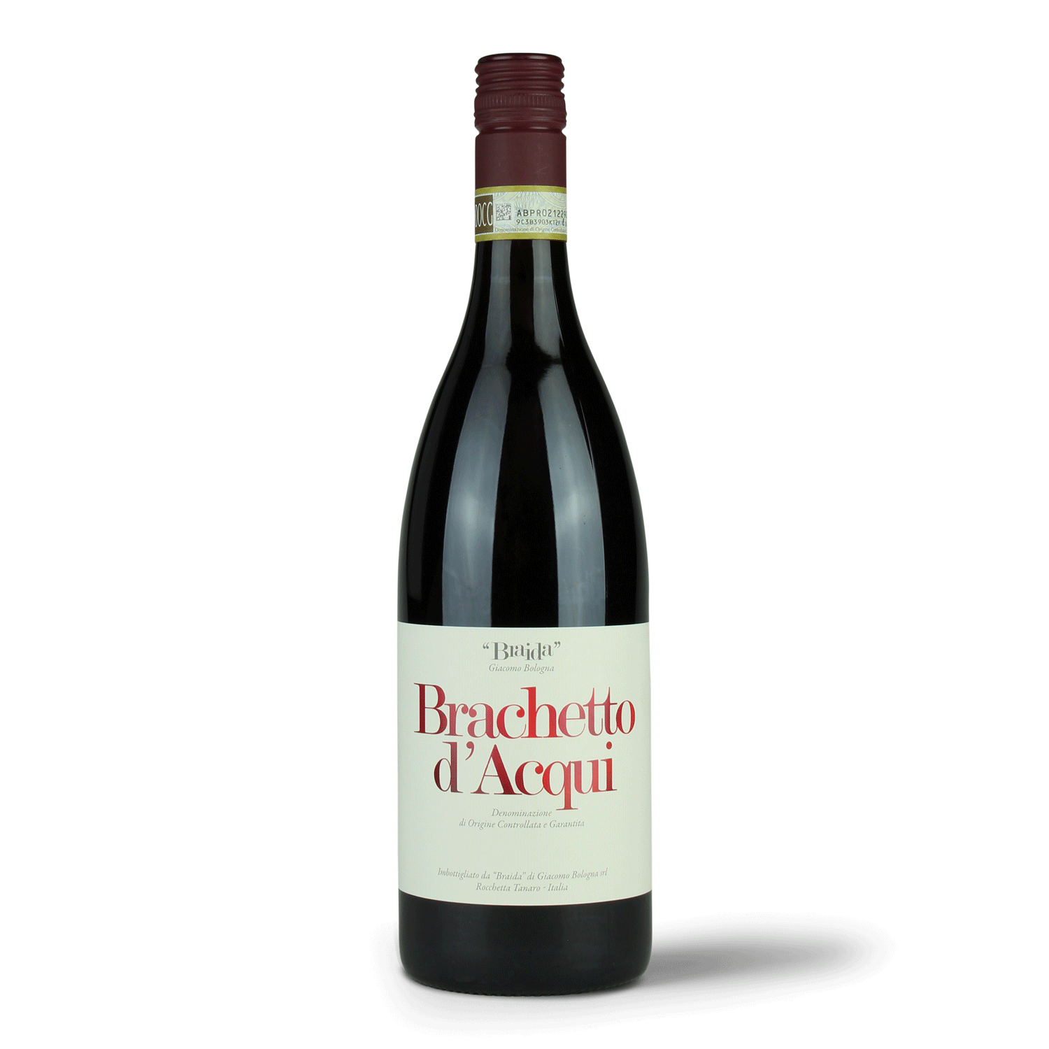 Flasche Brachetto d'Acqui Wein