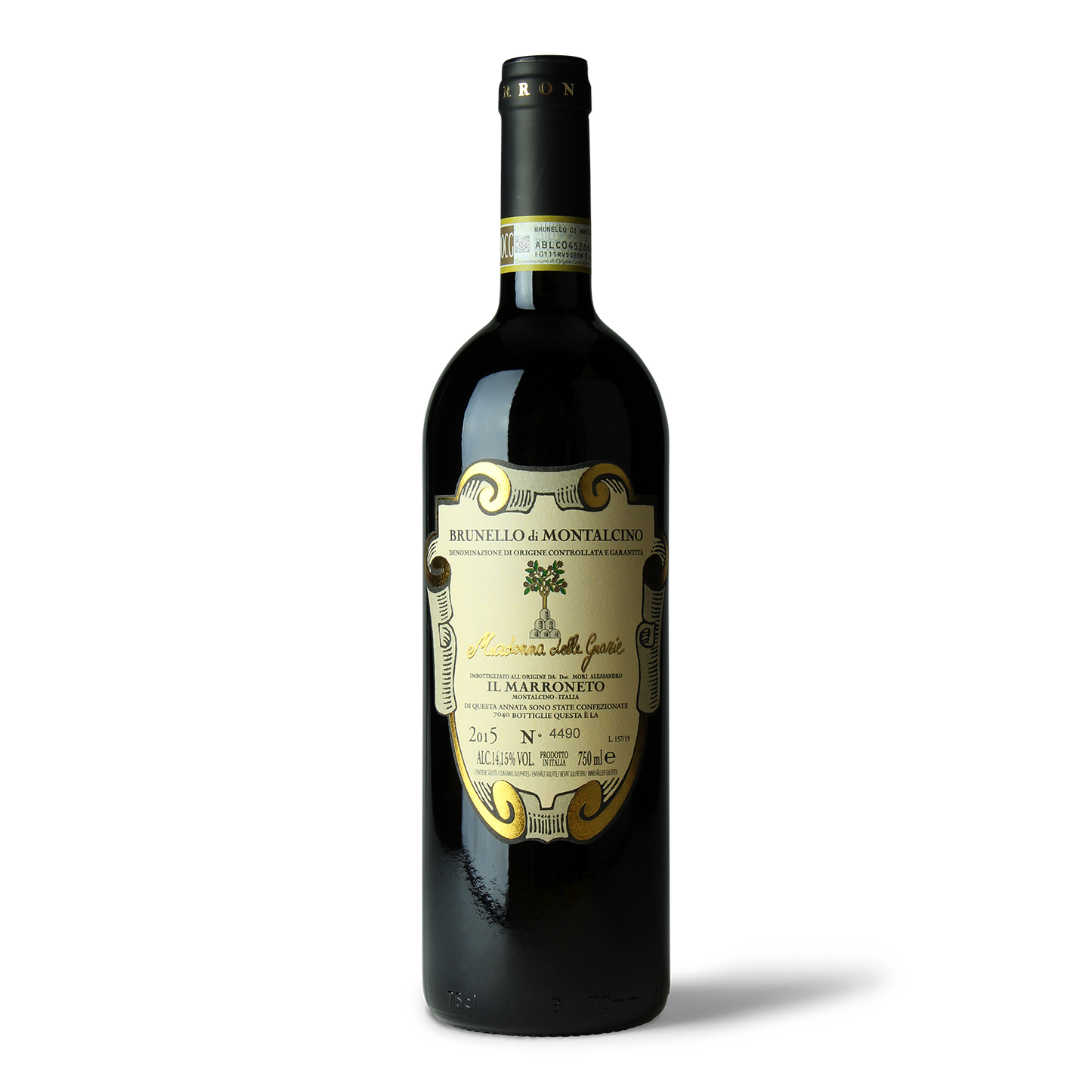 Weinflasche Brunello di Montalcino.