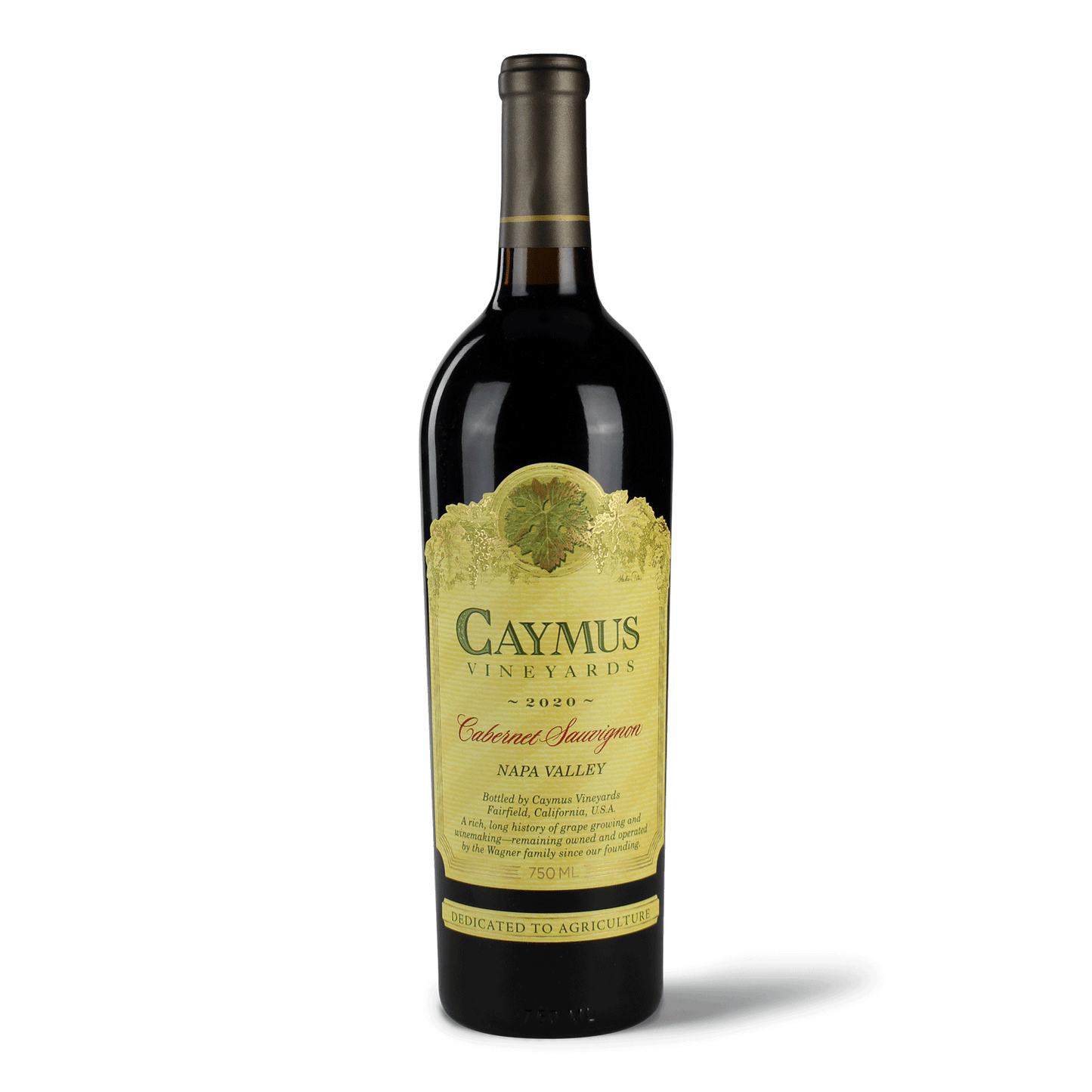 Weinflasche Caymus Cabernet Sauvignon.