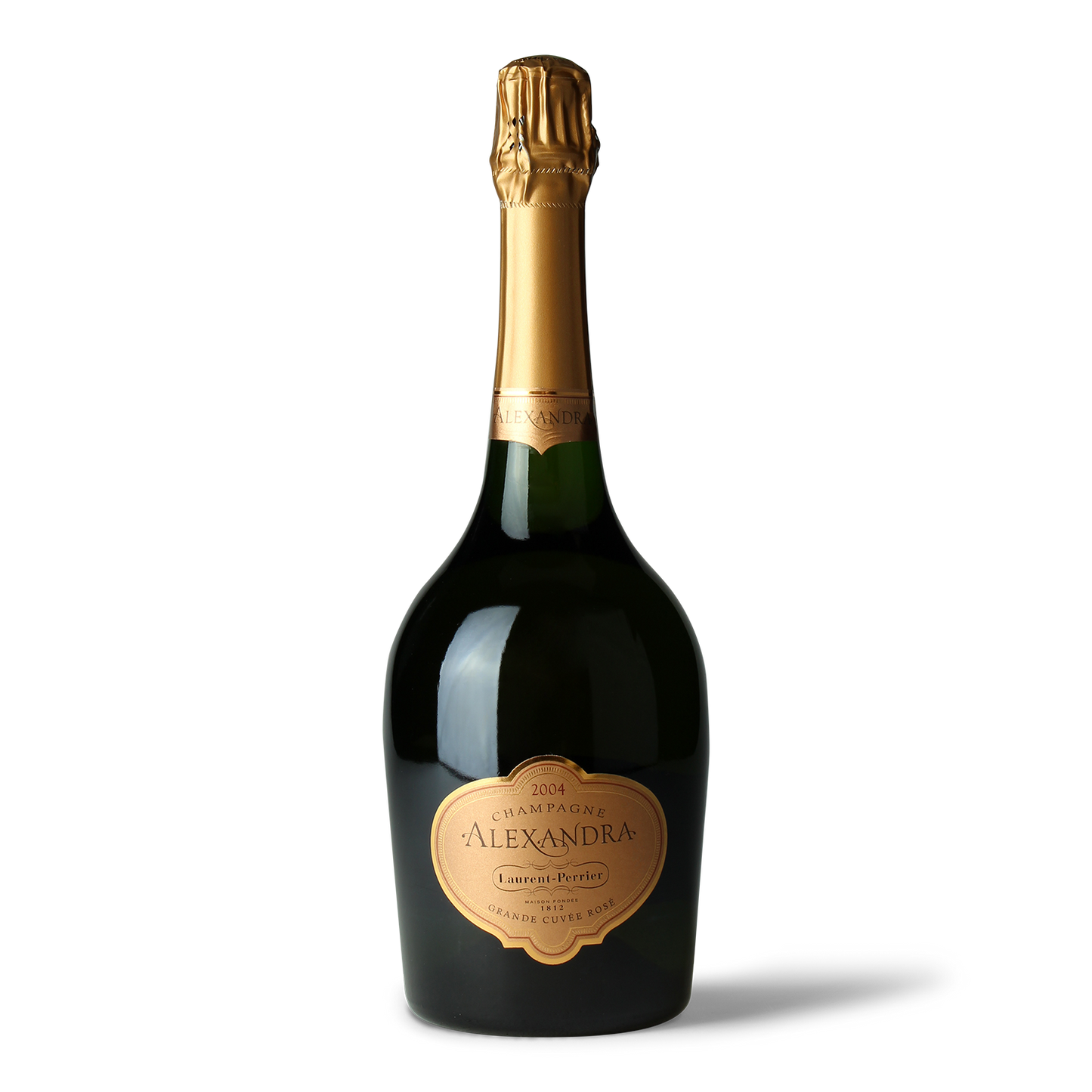 Champagnerflasche Laurent-Perrier Alexandra 2004