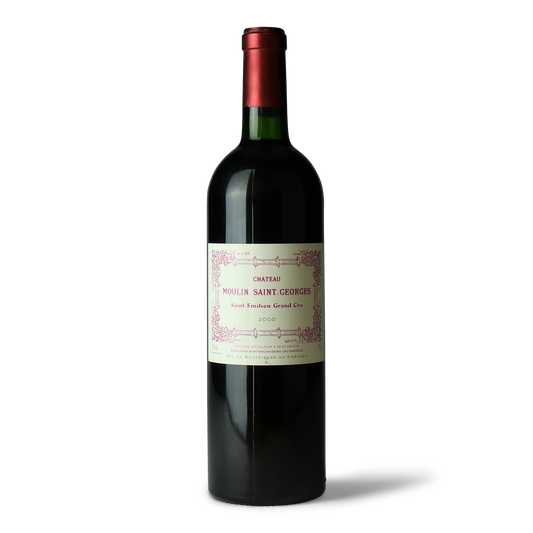 Flasche seltener Rotwein, Etikett sichtbar