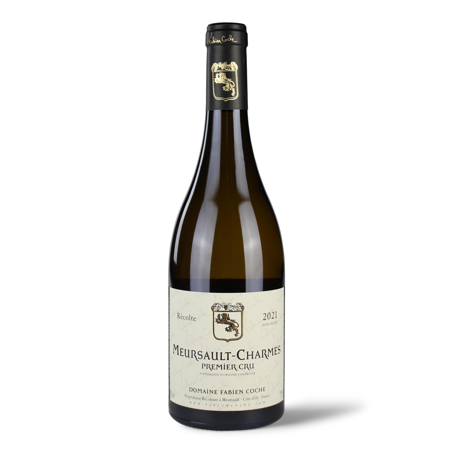 Weinflasche Meursault-Charmes 2021.