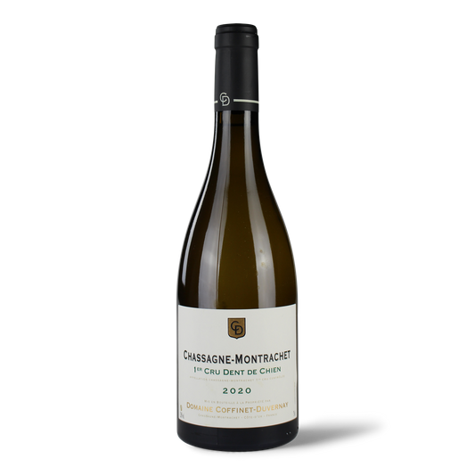 Weinflasche Chassagne-Montrachet 2020.