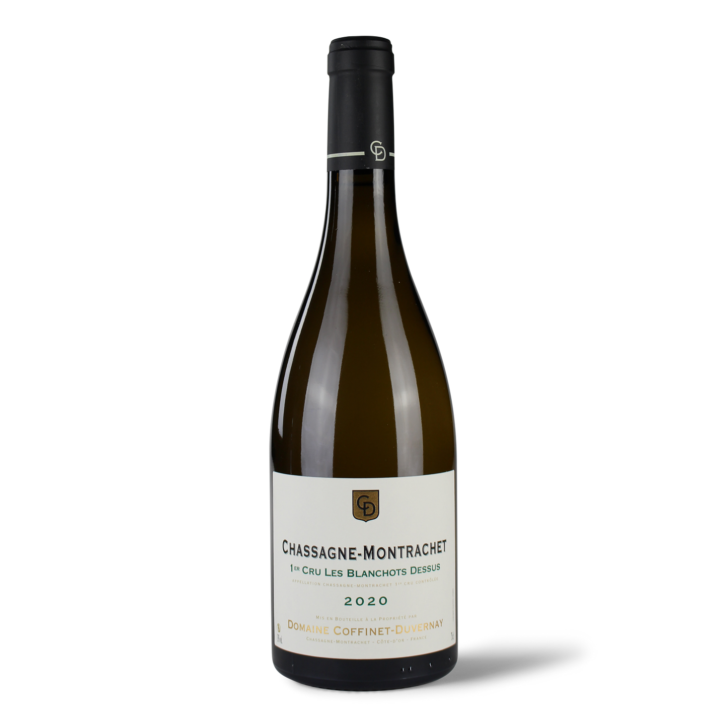 Weinflasche Chassagne-Montrachet 2020.