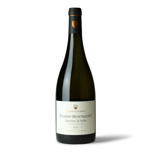 Weinflasche Puligny-Montrachet 2017.