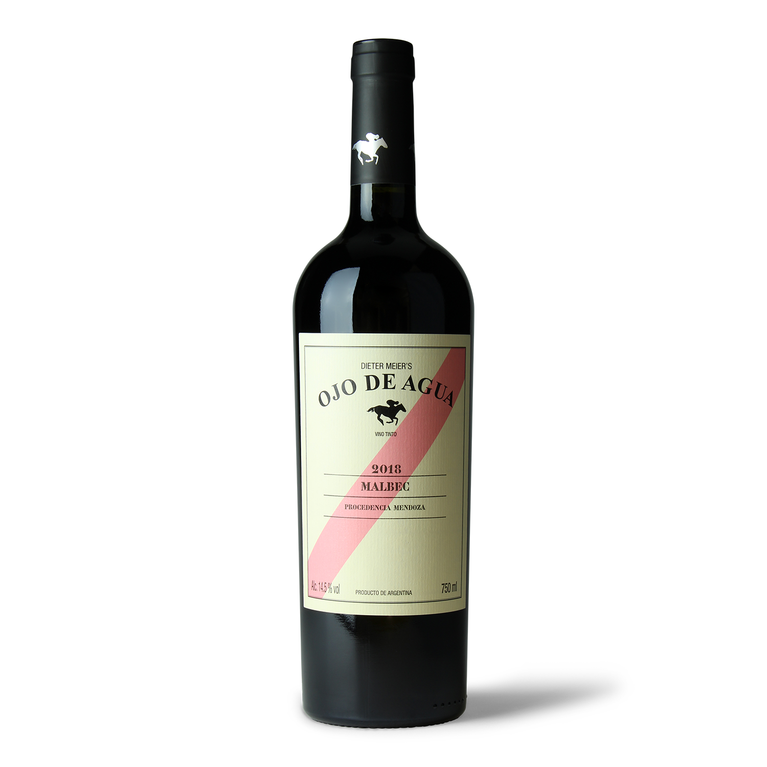 Weinflasche Ojo de Agua Malbec.