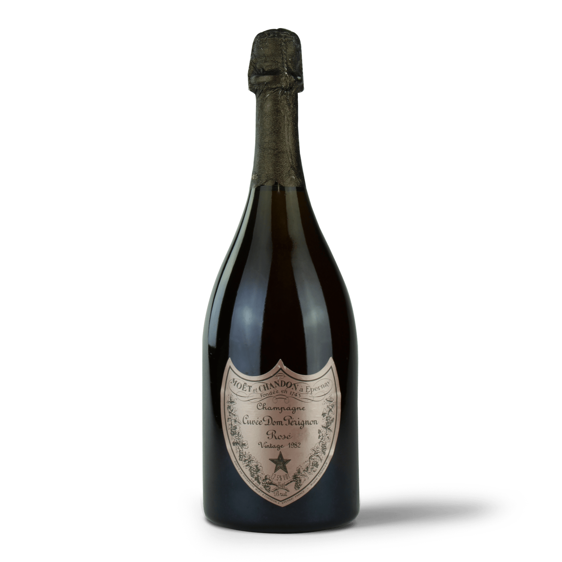 Flasche seltener Champagner Wein