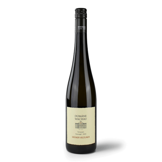 Weinflasche Grüner Veltliner Domäne Wachau.