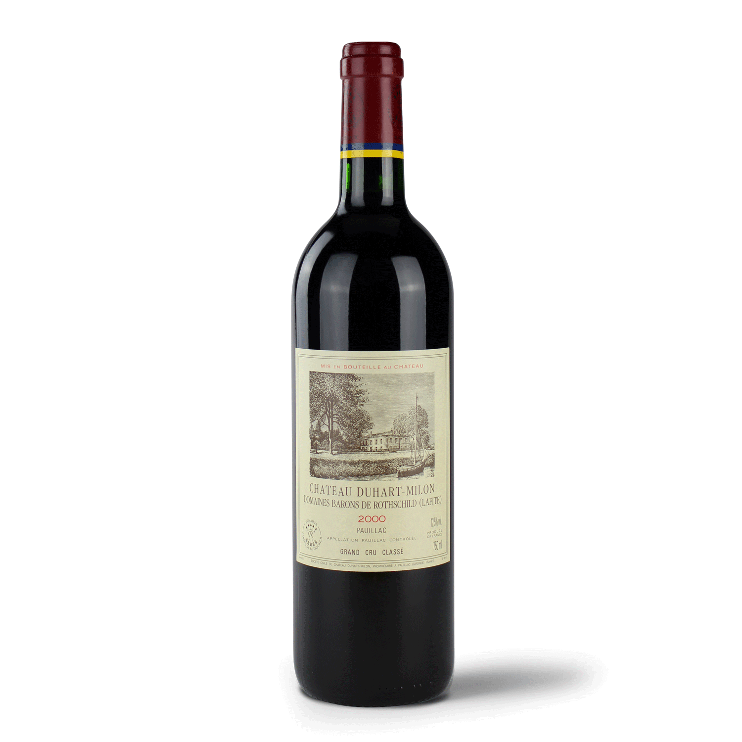 Flasche seltener Château Duhart-Milon Wein