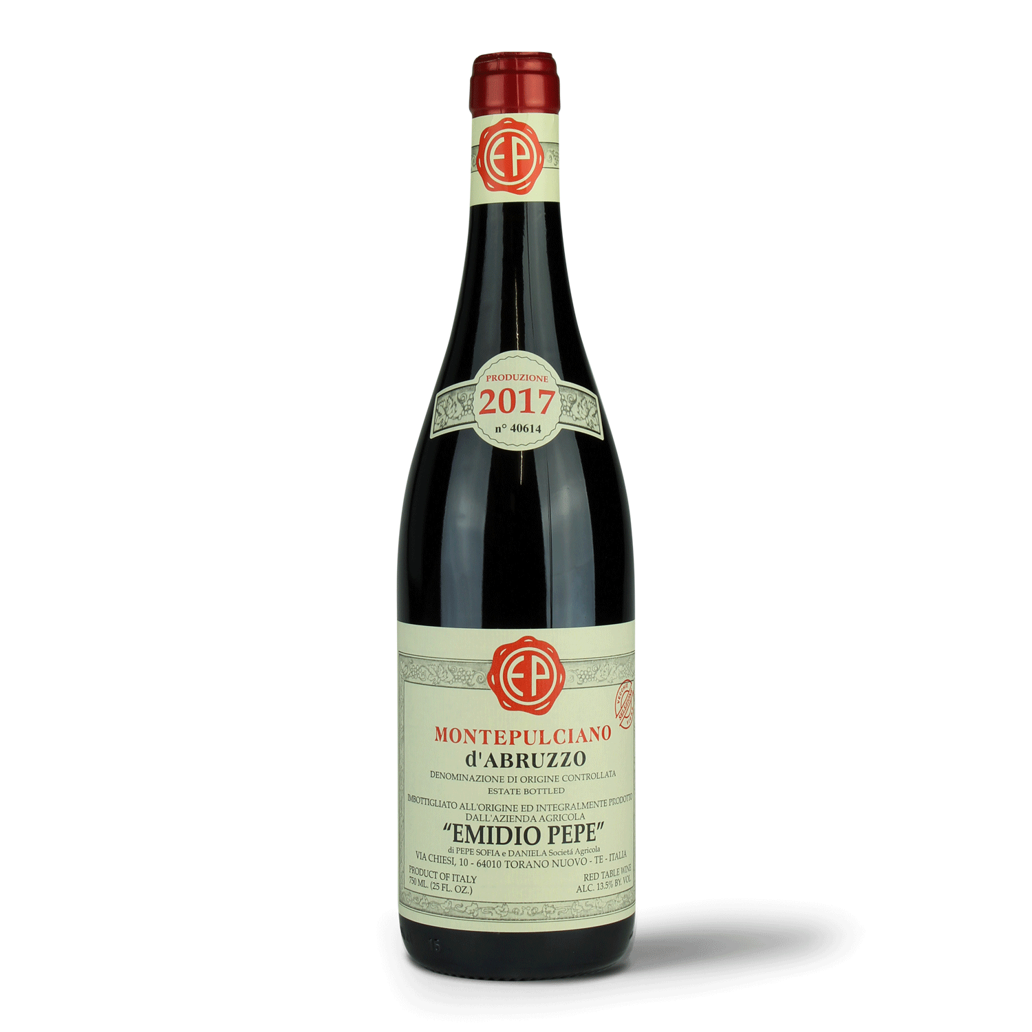 Weinflasche Emidio Pepe Montepulciano