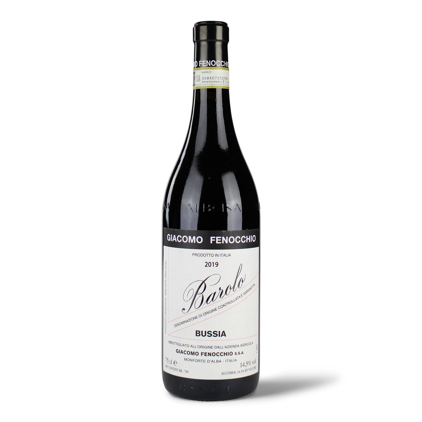 Weinflasche Barolo Bussia 2019