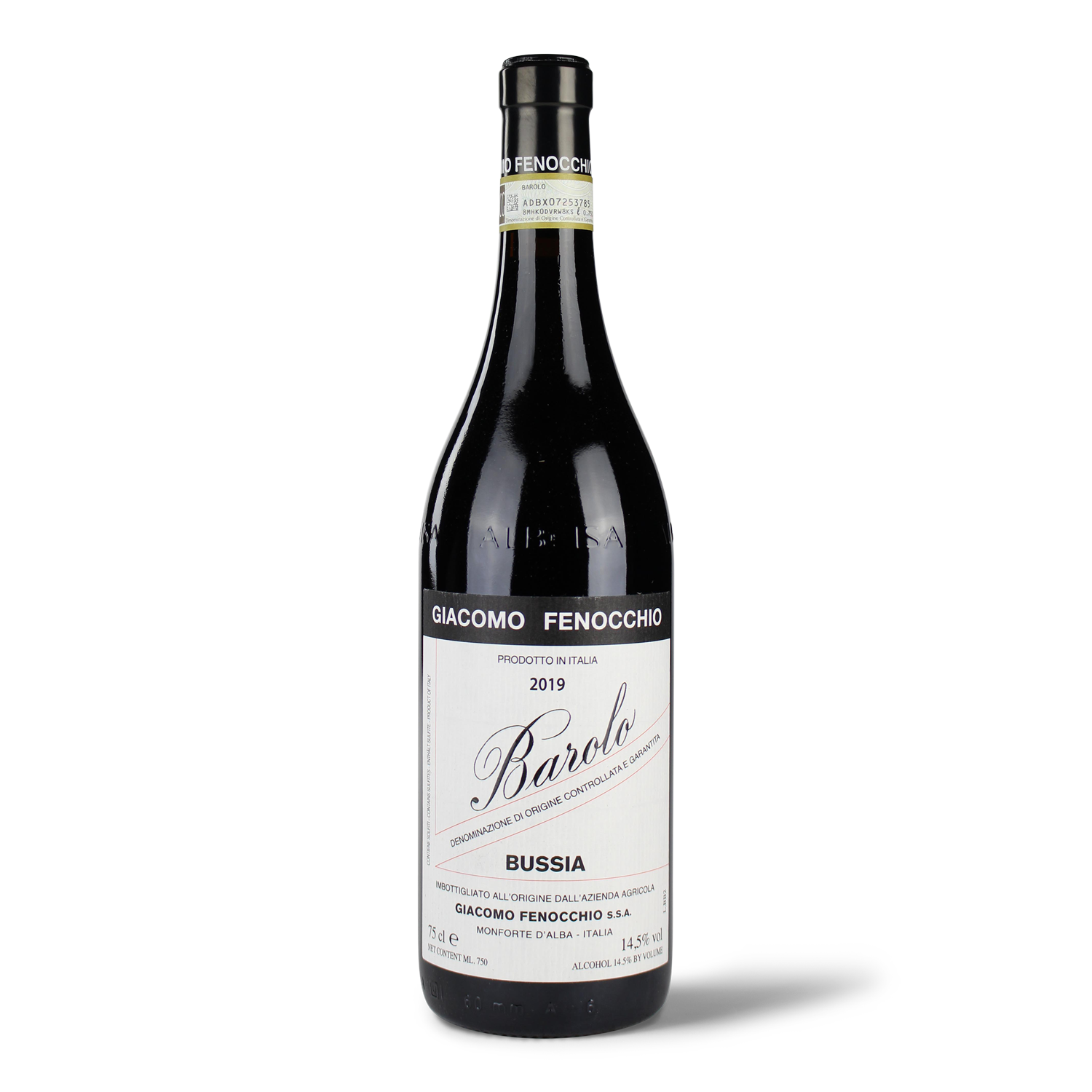 Weinflasche Barolo Bussia 2019