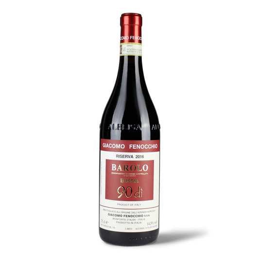 Flasche Barolo Riserva 2016.