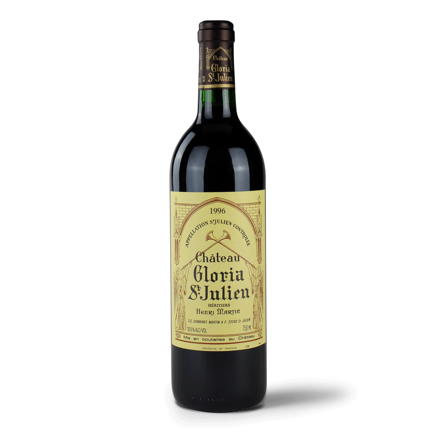 Flasche Château Gloria Wein