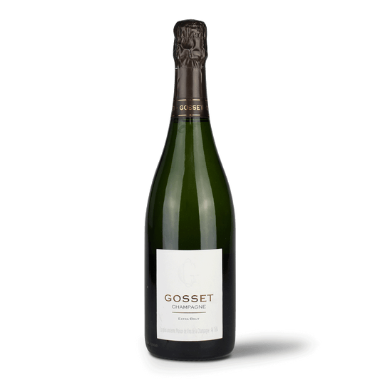 Champagnerflasche Gosset Extra Brut.