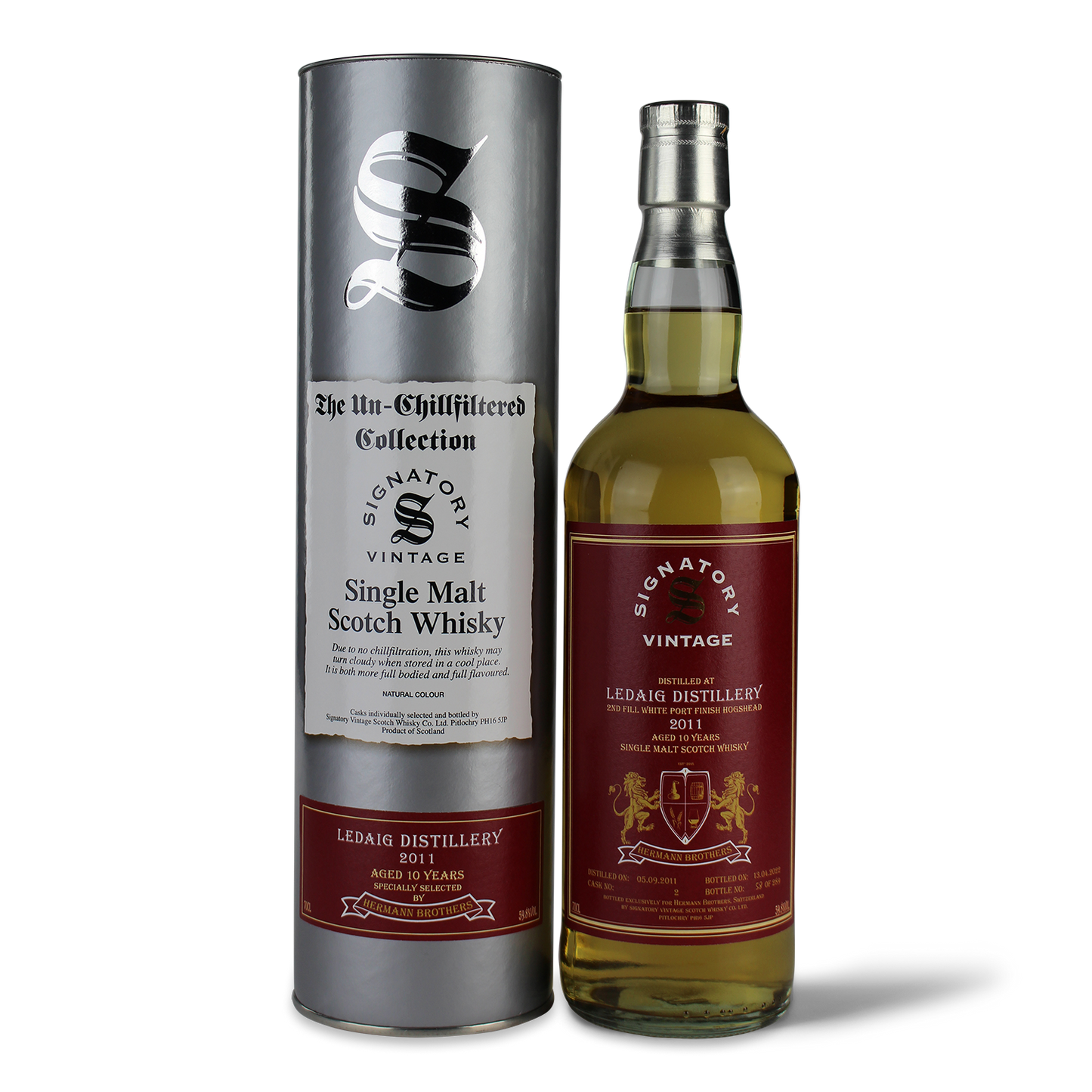 Hermann Brothers Ledaig 2011 70cl - 59.8% Vol.