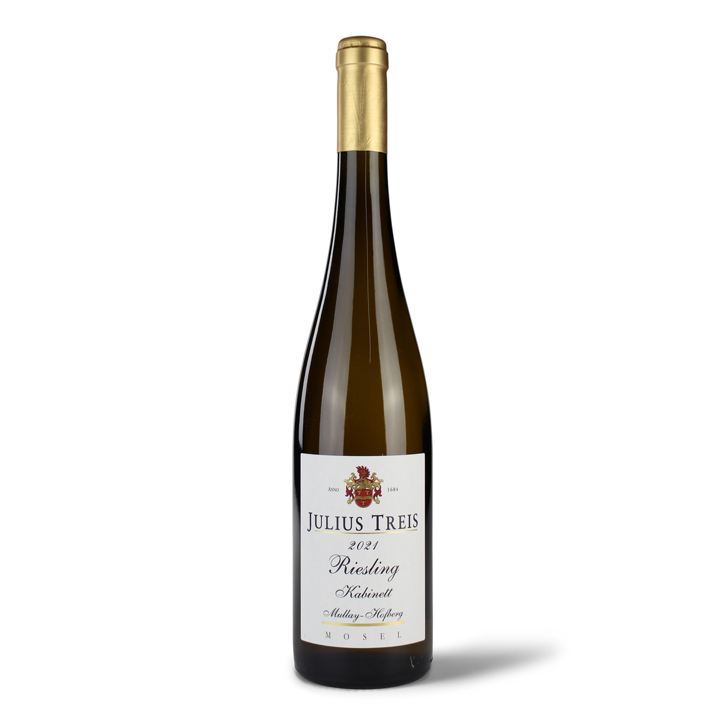 Weinflasche Julius Treis Riesling.