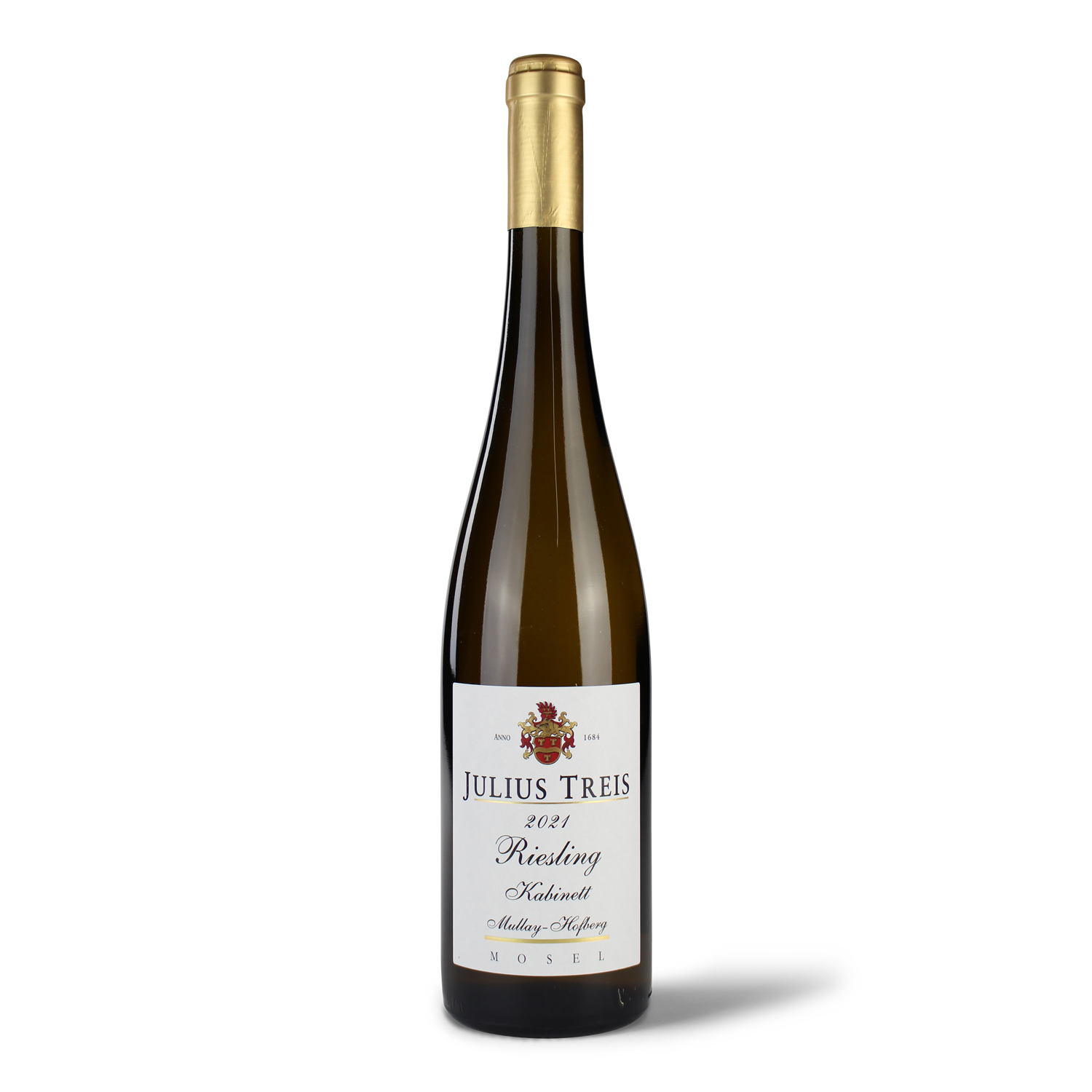 Weinflasche Julius Treis Riesling.