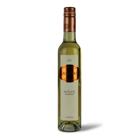 Weinflasche Kracher Auslese Traminer