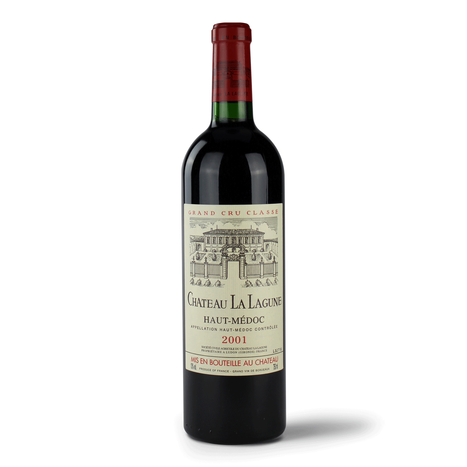 Flasche Chateau La Lagune 2001