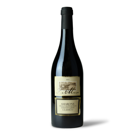 Weinflasche Amarone Classico 2013.