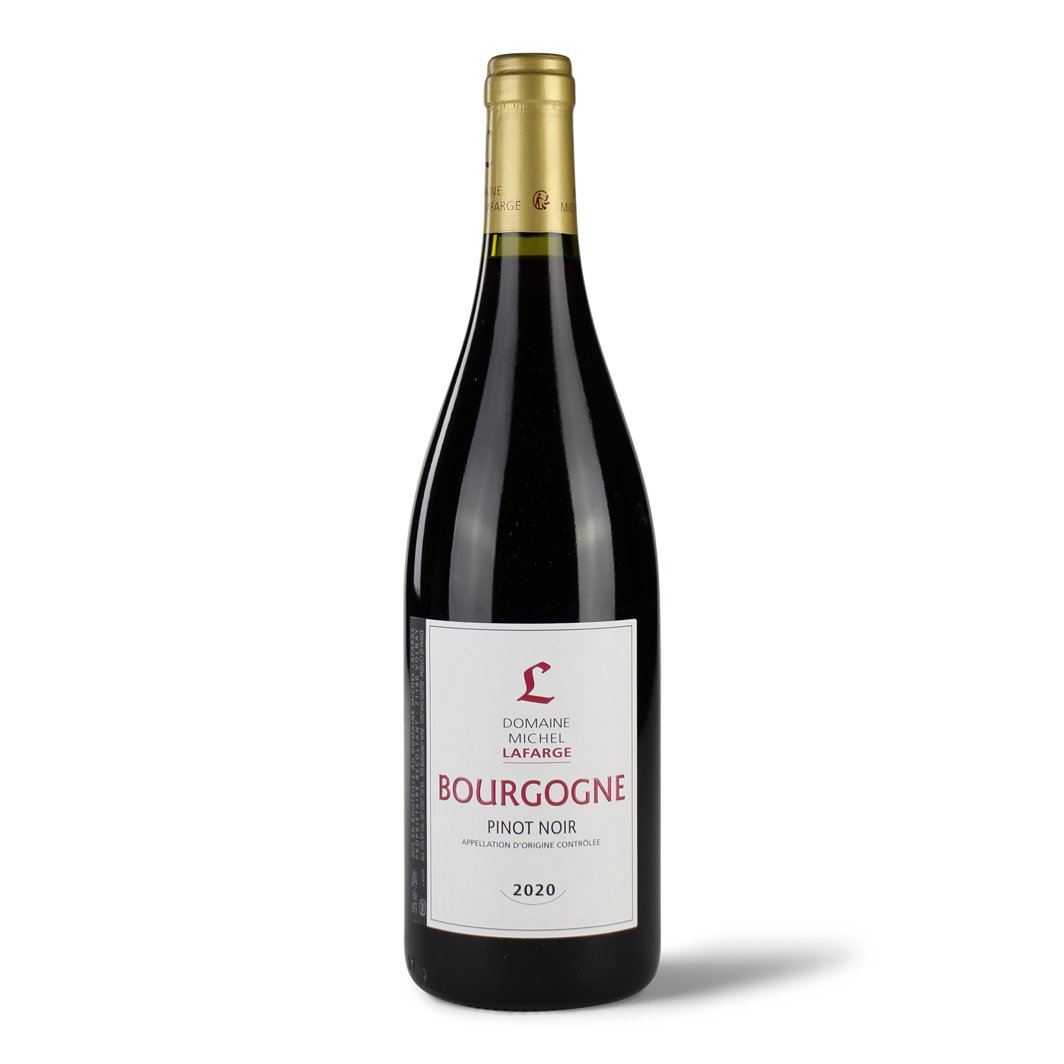 Weinflasche Bourgogne Pinot Noir