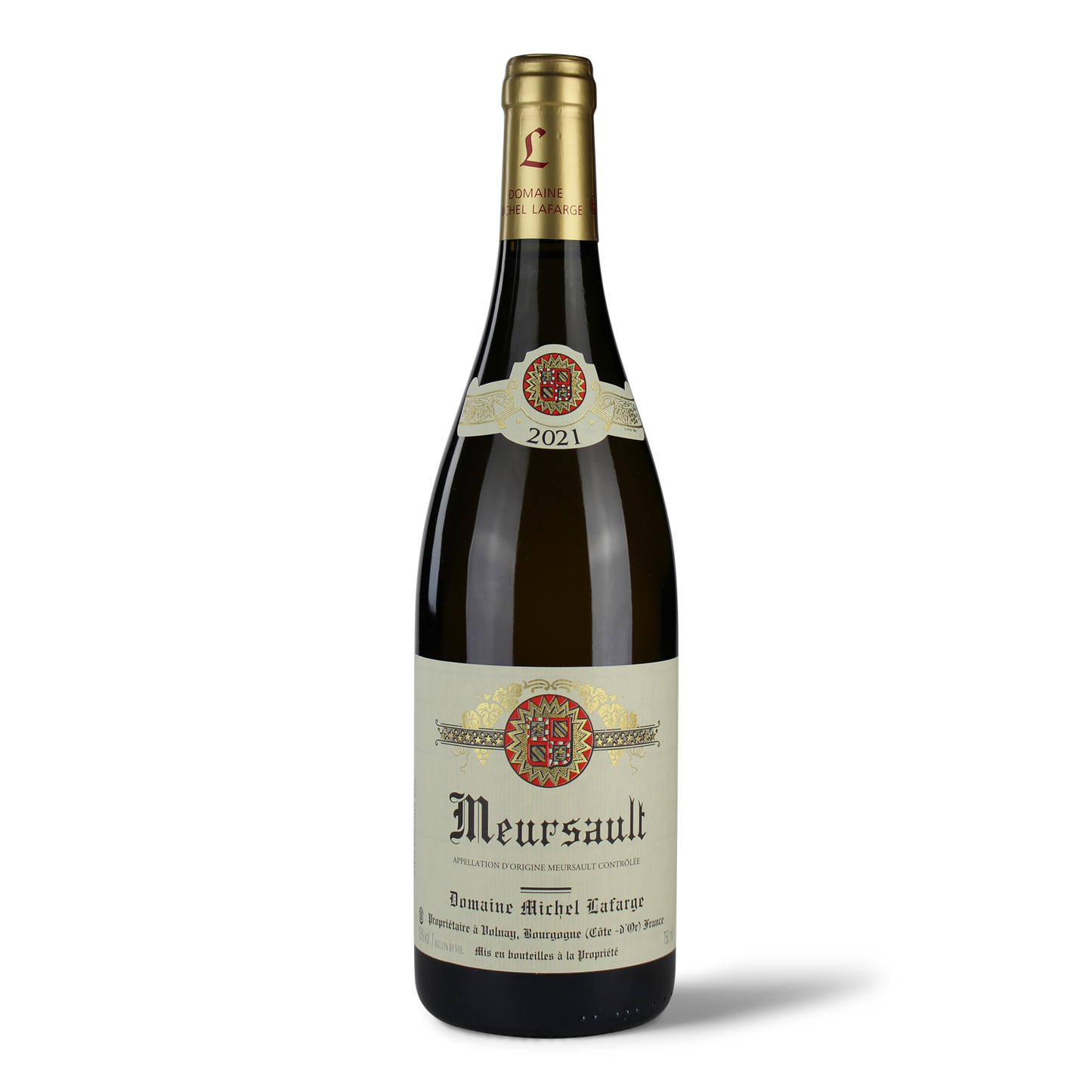 Weinflasche Meursault 2021 Lafarge