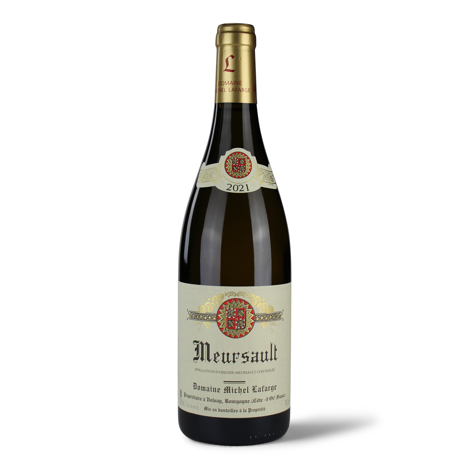 Weinflasche Meursault 2021 Lafarge