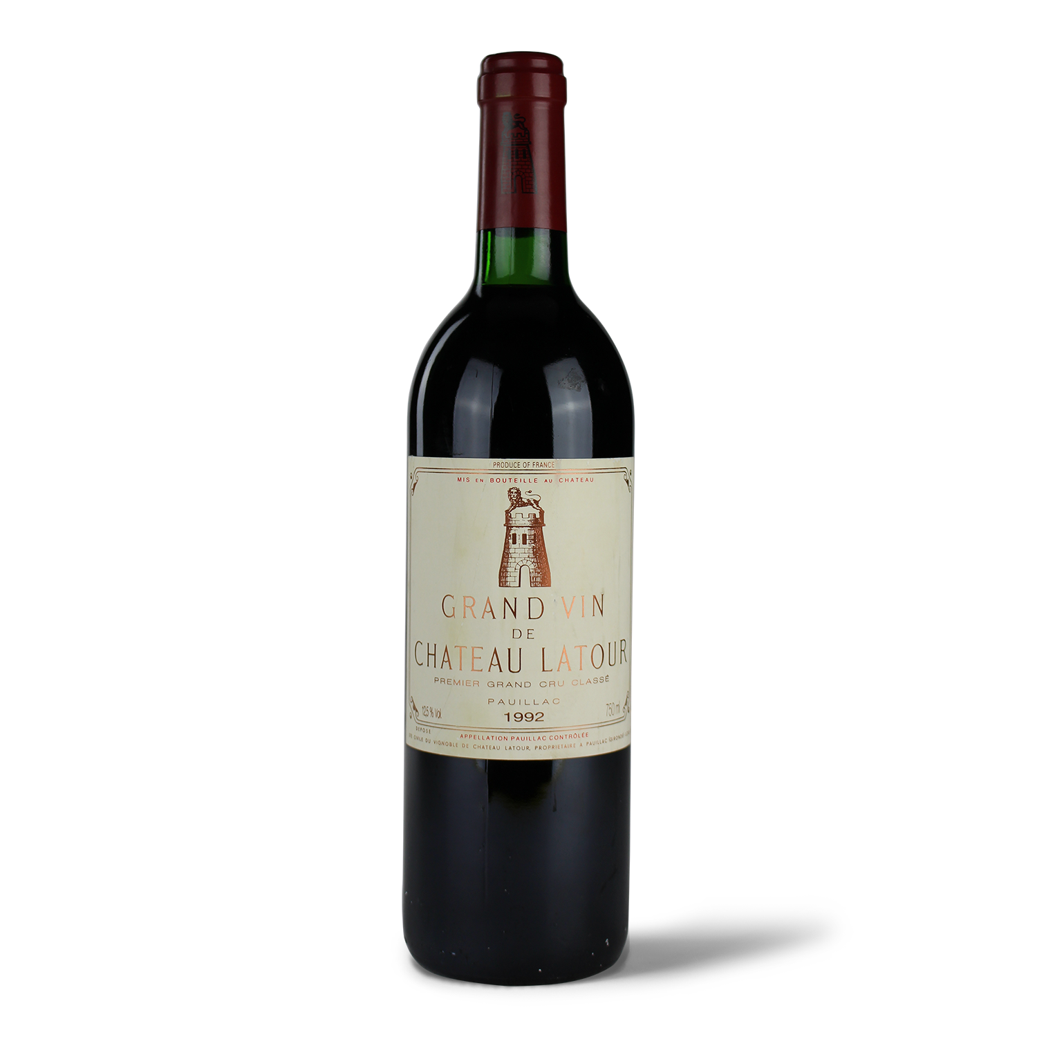 Flasche Chateau Latour Wein