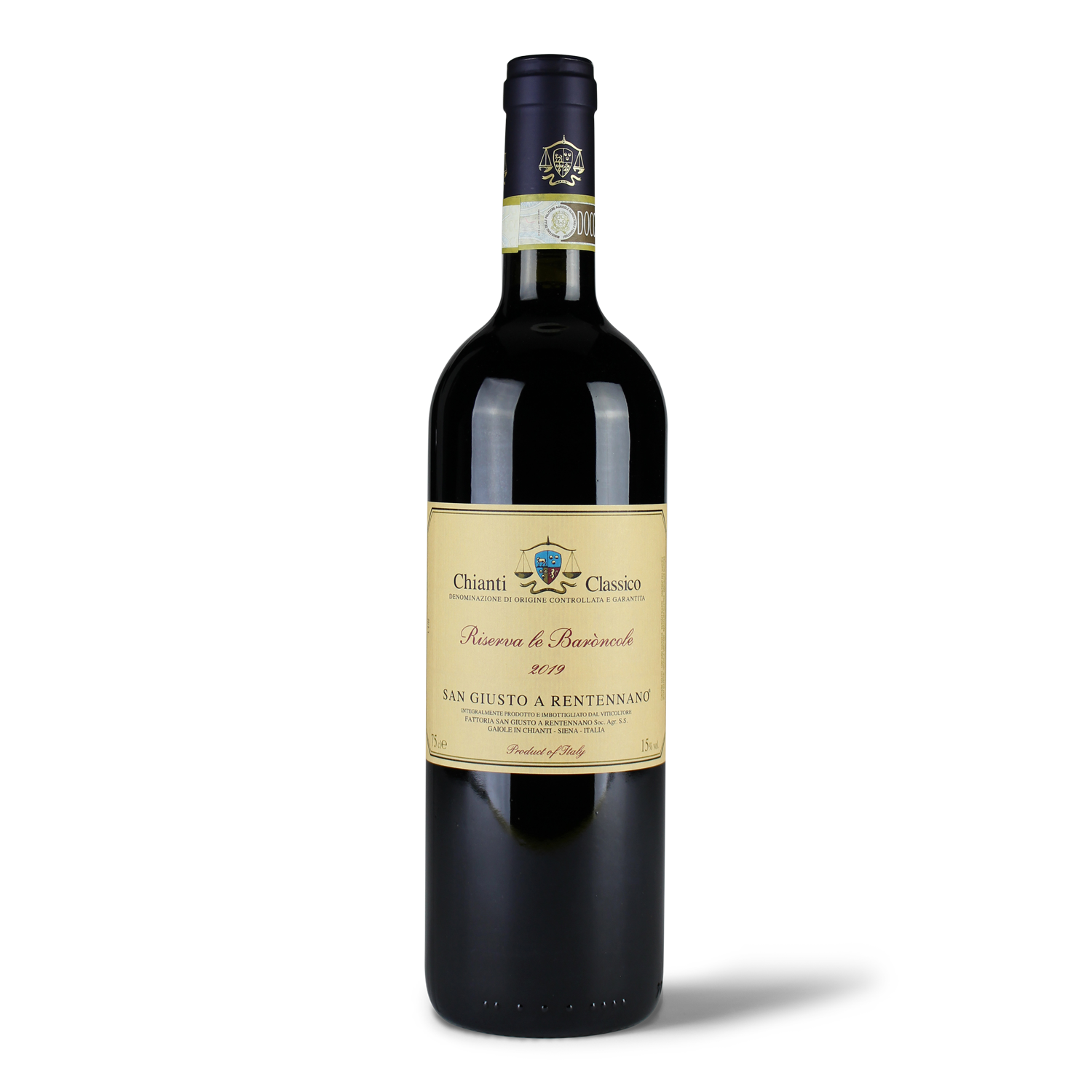 Weinflasche Chianti Classico 2019.