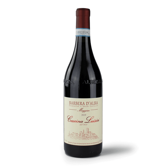 Weinflasche Barbera d'Alba 2019.